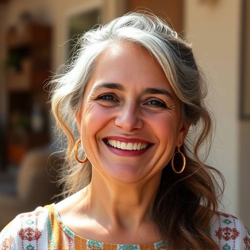Foto de Maria Silva, cliente satisfeita
